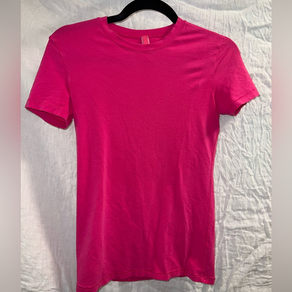 Skims RARE color pink vintage long tee